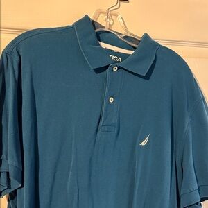 Nautica Teal Polo Shirt